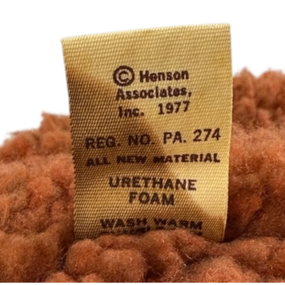 Rowlf Puppet Muppet Doll #852 Fisher Price Dog Hand Jim Henson Vintage 1977 READ - Picture 12 of 16